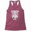 beer belly xray skeleton funny Racerback Tank