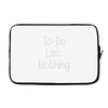 lazy day humour Laptop sleeve