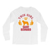 This Girl Loves Saint Bernard Long Sleeve Shirts