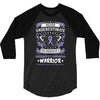 Never Underestimate The Strength Of A Hodgkins Cancer Warrior 3/4 Sleeve Shirt