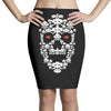 gamming skul Pencil Skirts