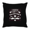 happy valentine's day Throw Pillow
