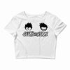 geeks vs nerds Crop Top