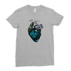 nature heart Ladies Fitted T-Shirt