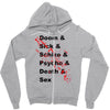 the heads Zipper Hoodie
