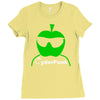 cider (cyder cyber) punk drinking apple west country rough scrumpy Ladies Fitted T-Shirt