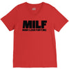 herren lustiges V-Neck Tee