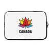 Canada Leaf LGBT Laptop sleeve