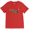 mario vs link V-Neck Tee