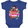 paw patrol birthday girl sister Baby Bodysuit
