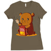 unbearable guilt Ladies Fitted T-Shirt