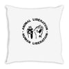 animal liberation Throw Pillow