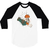 the falling italian 3/4 Sleeve Shirt