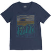 camp river V-Neck Tee