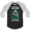I am A Racing Grandpa Like A Regular Grandpa Only 3/4 Sleeve Shirt
