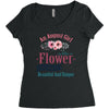 An August Girl Like A Flowers Women's Triblend Scoop T-shirt