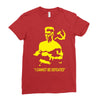 rocky 4 ivan drago homage Ladies Fitted T-Shirt