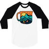coffee and adventure 3/4 Sleeve Shirt