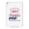 An April Girl Like AFlowers iPad Mini 4