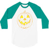 jack o' lantern 3/4 Sleeve Shirt