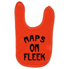 naps on fleek girls Baby Bibs
