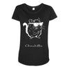 chinchillin Maternity Scoop Neck T-shirt