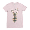 deer Ladies Fitted T-Shirt