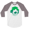 mega grass 3/4 Sleeve Shirt