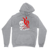 skull &amp; flames Unisex Hoodie