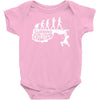 climbing evolution Baby Onesie