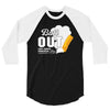 Butt Out Lung Cancer Awareness 3/4 Sleeve Shirt
