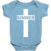 sinner christian god bible new Baby Onesie