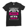 I've Been Called A Lot Of Names But Momma Is My Favorite Ladies Fitted T-Shirt