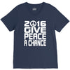 new years eve 2016 give peace a chance V-Neck Tee