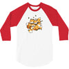 playful foxes 3/4 Sleeve Shirt