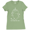 moomin real unicorns Ladies Fitted T-Shirt