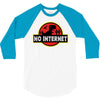 No Internet 3/4 Sleeve Shirt