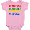 heathers girls and veronica Baby Bodysuit