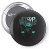 stop wars Pin-back button