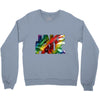 jake paul text paradise Crewneck Sweatshirt