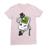 old gameboy Ladies Fitted T-Shirt