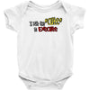 i put the cute in execute Baby Onesie