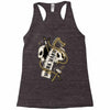 work hard until die Racerback Tank