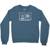 audio cassette 80's 90's party hip hop nostalgia retro Crewneck Sweatshirt