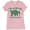 I Have a Little Help From My Friends Ladies Fitted T-Shirt