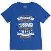 Super Cool Husband Of A Freaking Awesome Wife V-Neck Tee
