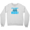 Eat Sleep Ride Youth Sweatshirt