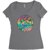 welcome to hell Women's Triblend Scoop T-shirt