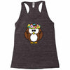 lovely owl Racerback Tank
