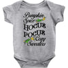 pumpkin spice hocus pocus and cozy sweaters Baby Bodysuit